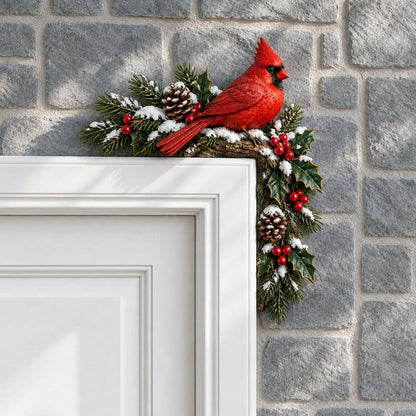 ❤️🐦Cardinal Winter Door Topper