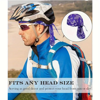 🔥LAST DAY 69% OFF- Paisley Cooling Headscarf Cap