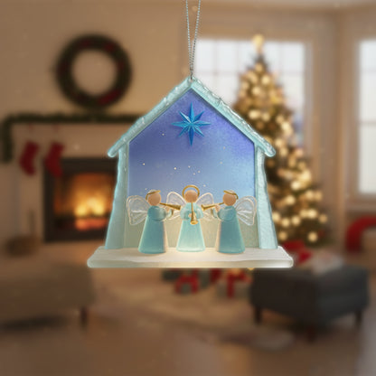 🎄 Handcrafted Nativity Christmas Ornaments