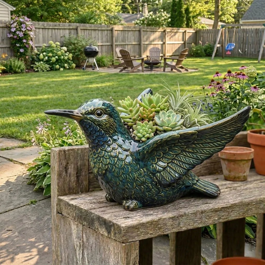 🐦🐦2026 Mother's Day Gifts 50% Off--💖🎁Cardinal Bird Succulent Planter