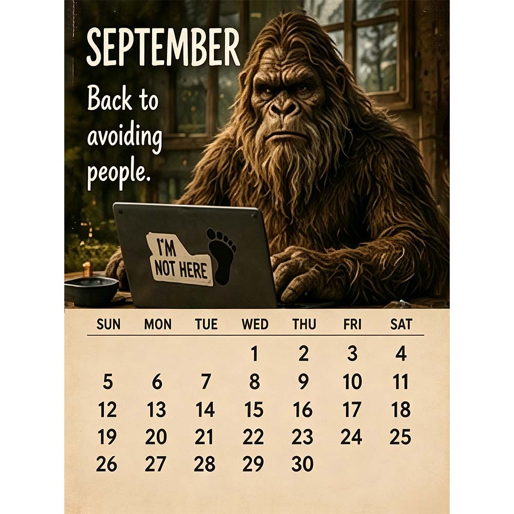 🦶🦶2027  Daily Life Calendar