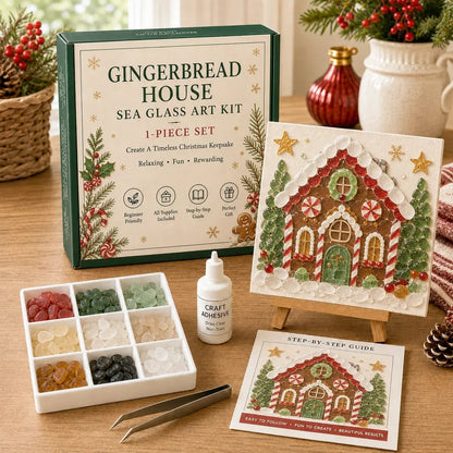 🔥🔥 LAST DAY 50% OFF 🎄 Christmas Sea Glass Art Kit