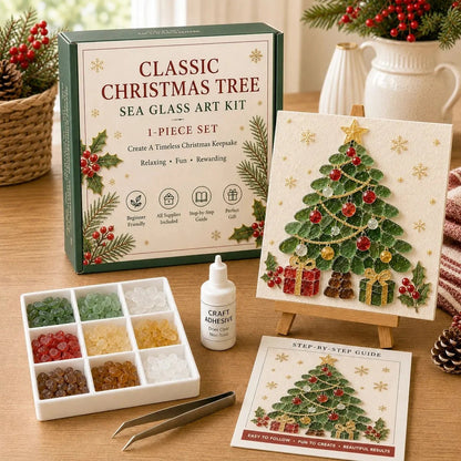 🔥🔥 LAST DAY 50% OFF 🎄 Christmas Sea Glass Art Kit
