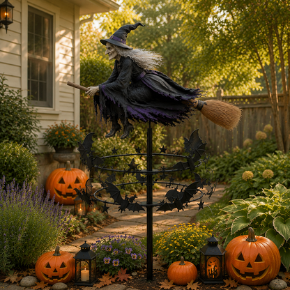 🔥🔥 Limited time 50% OFF – 🧙‍♀️ The Enchanted Witch Garden Wind Spinner