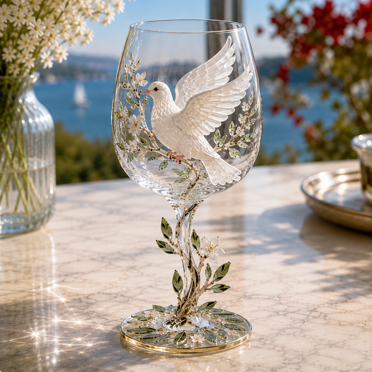 🎅 2026 Christmas Gift 50% Off--🐦 Nature’s Winged Beauties – 3D Bird Wine Glass Collection