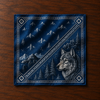 Personalized American Heritage Standard Self-Tie Necktie & Pocket Square Set 🇺🇸🦅