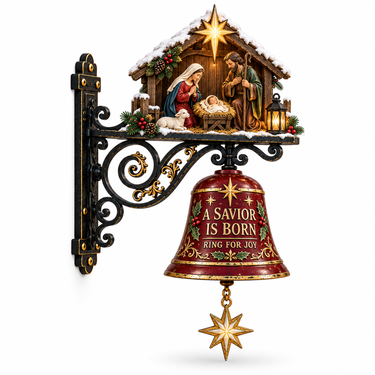🎅 2026 Christmas Gift 50% Off--✨ Jesus Nativity Christmas Door Bell