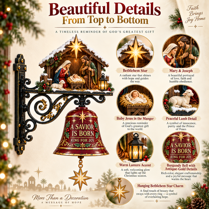 🎅 2026 Christmas Gift 50% Off--✨ Jesus Nativity Christmas Door Bell