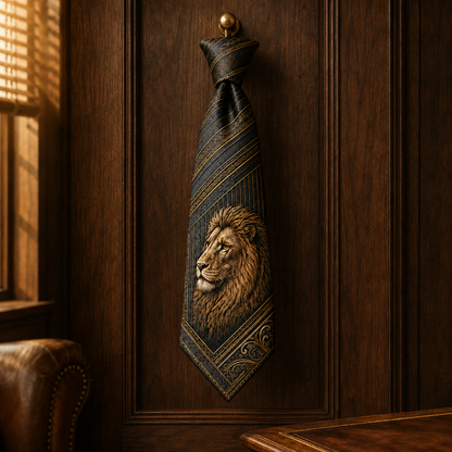 Personalized American Heritage Standard Self-Tie Necktie & Pocket Square Set 🇺🇸🦅