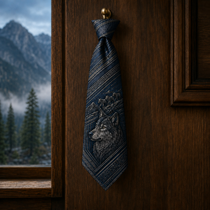 Personalized American Heritage Standard Self-Tie Necktie & Pocket Square Set 🇺🇸🦅
