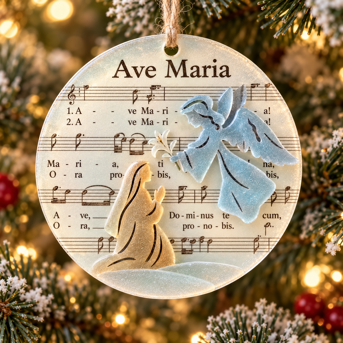 🎅 🎅2026 Christmas Gift 50% Off--🎶 Sea Glass Christmas Hymn Ornaments