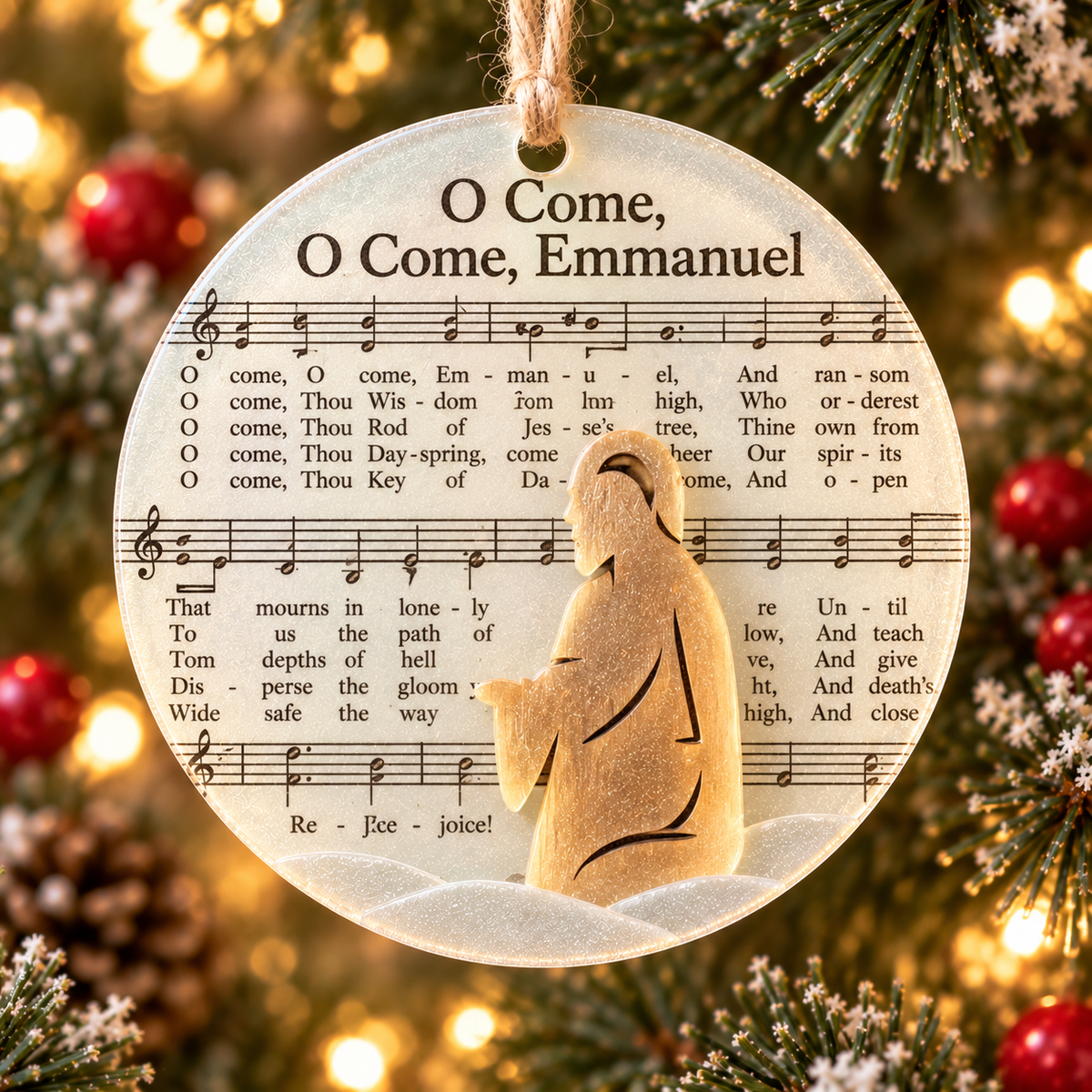 🎅 2026 Christmas Gift 50% Off--🎶 Sea Glass Christmas Hymn Ornaments