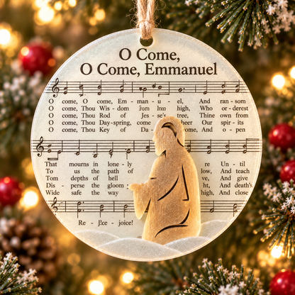 🎅 2026 Christmas Gift 50% Off--🎶 Sea Glass Christmas Hymn Ornaments