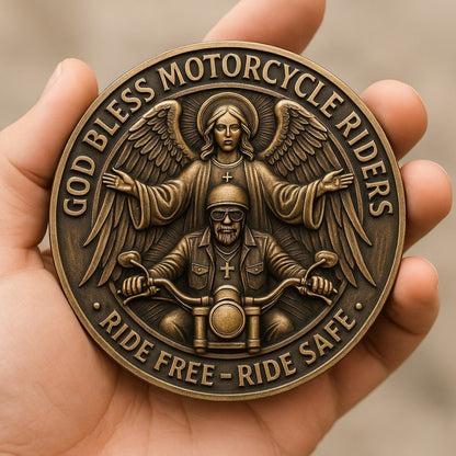 🏍️Motorcycle Blessing Coin