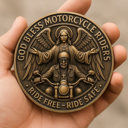 🏍️Motorcycle Blessing Coin