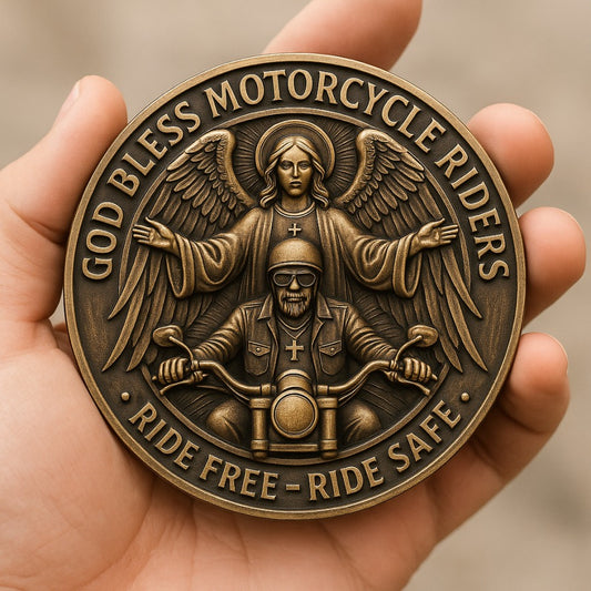 🏍️Motorcycle Blessing Coin