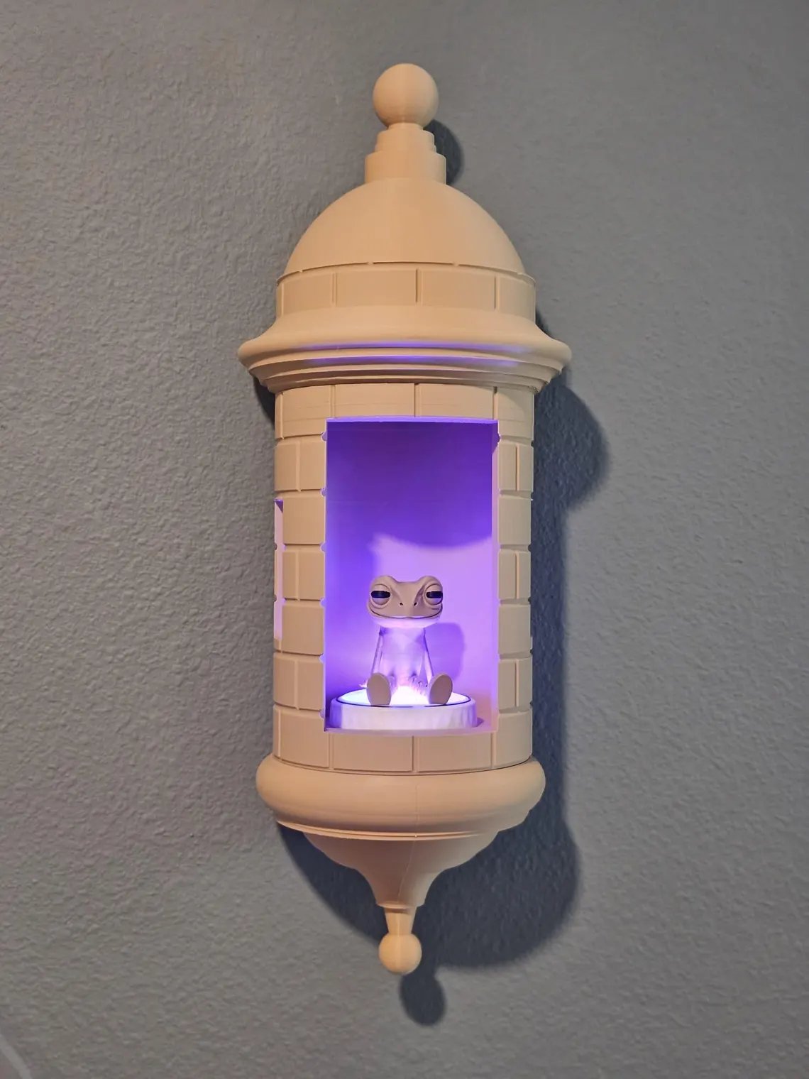 Puerto Rican Garita Wall Coqui Lamp