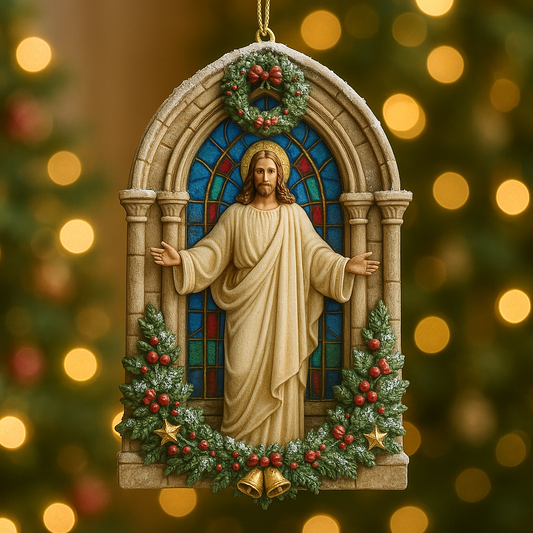 🎄Christmas Gift--Jesus Christ Christmas Ornament