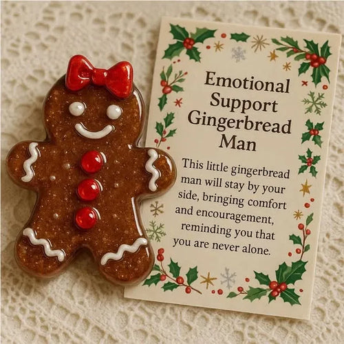 Emotional Support Gingerbread Man