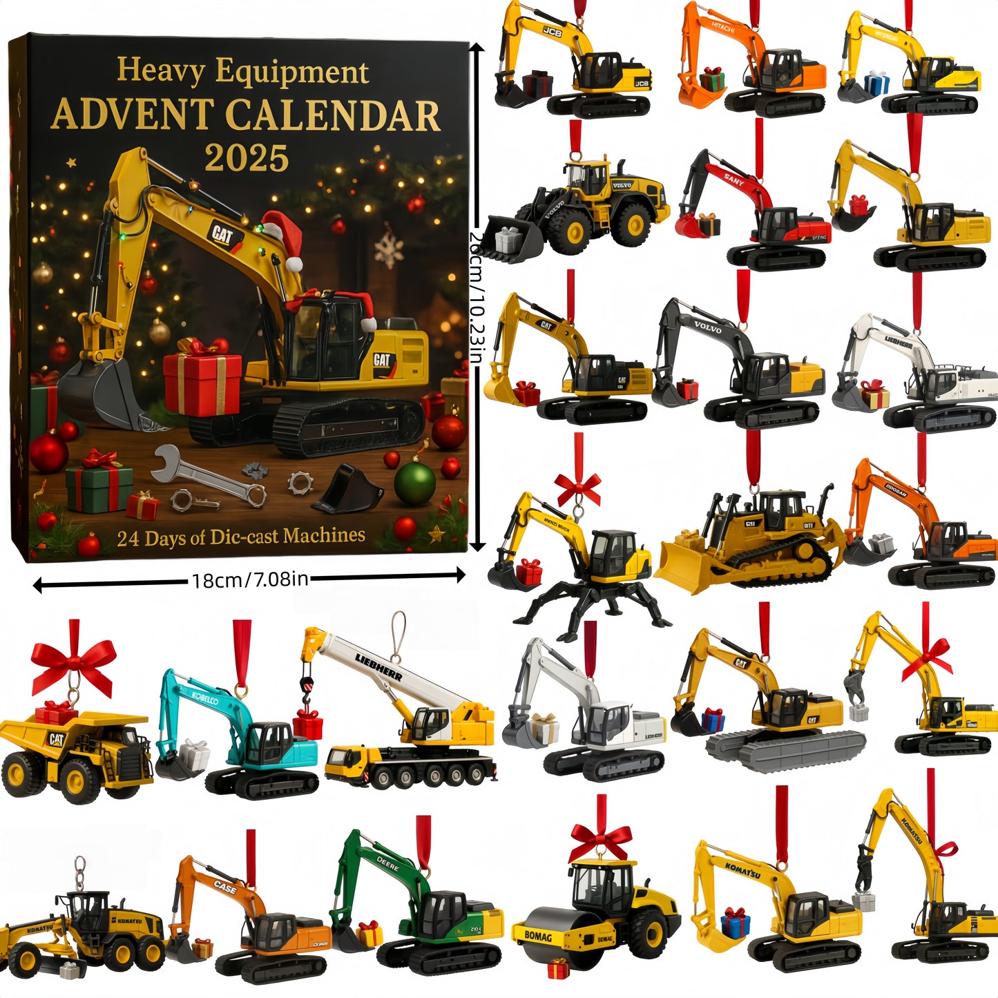 🌲Christmas Gift--2025 Chemistry Advent Calendar - A Scientific Christmas Countdown
