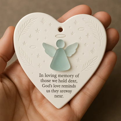 In Loving Memory Heart-Shaped Ornament