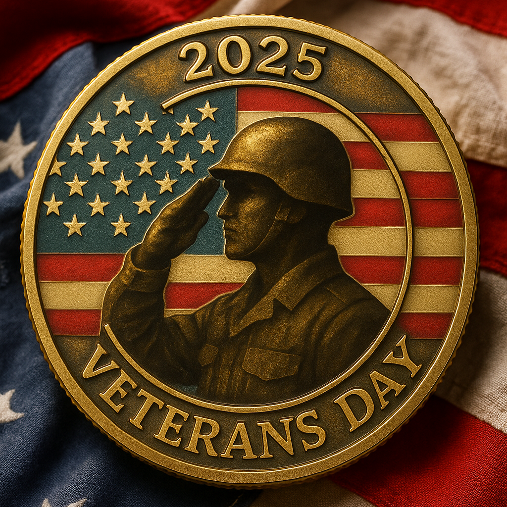 🎖️2025 Veterans Day Commemorative Coin