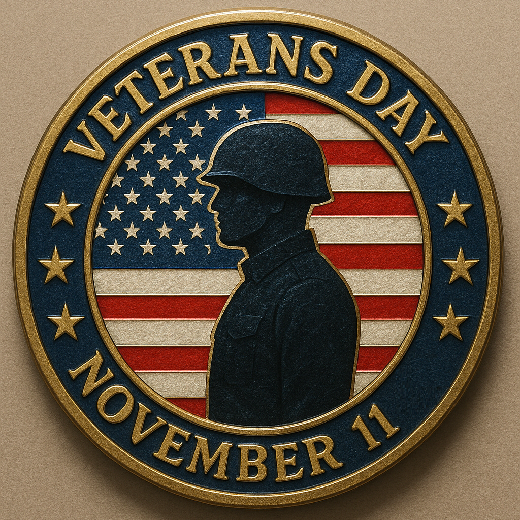 🎖️2025 Veterans Day Commemorative Coin