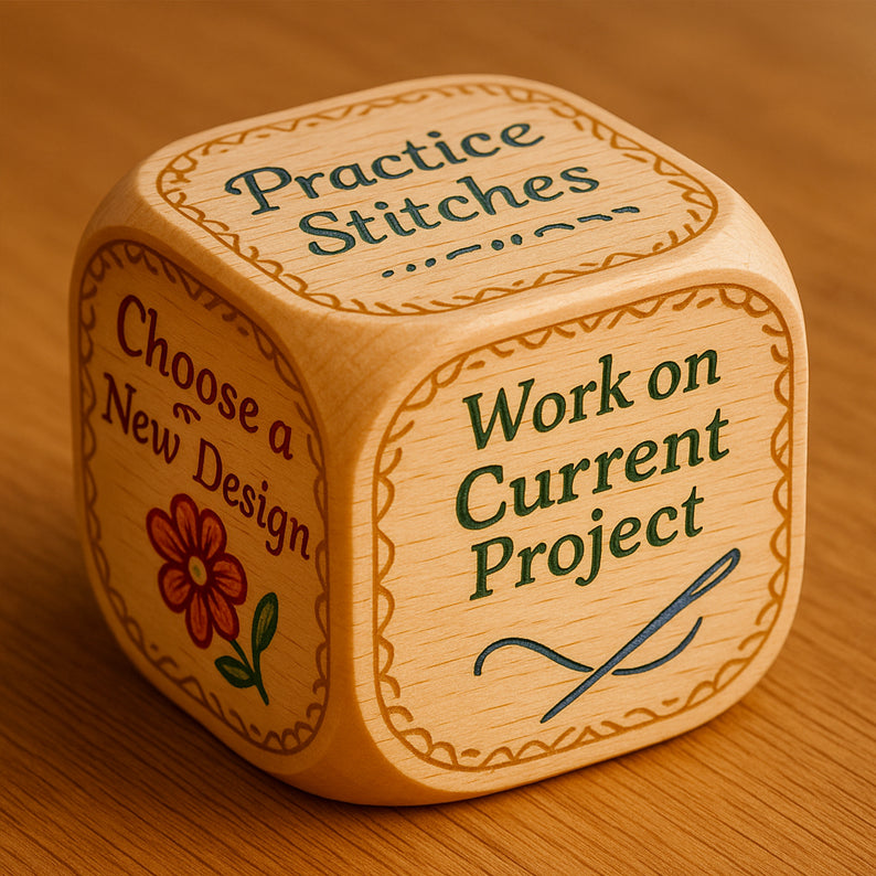 🔥A Fun Twist for Every Stitcher - Embroidery Dice