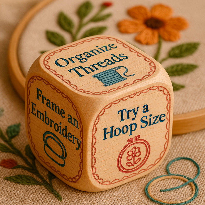 🔥A Fun Twist for Every Stitcher - Embroidery Dice