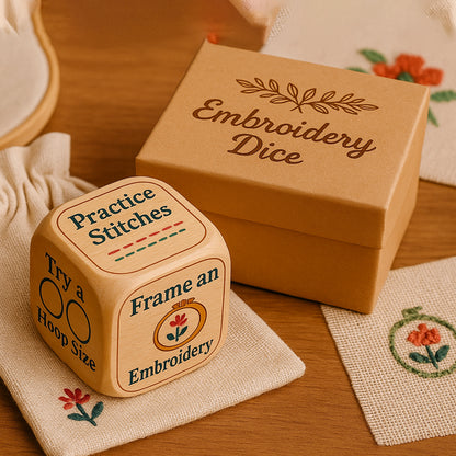 🔥A Fun Twist for Every Stitcher - Embroidery Dice