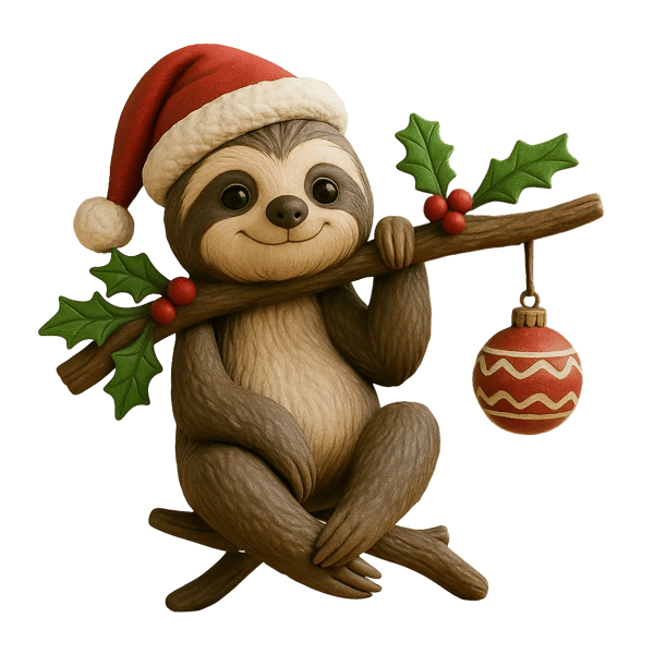 🌲Christmas Gift--Fun Sloth Advent Calendar 2025