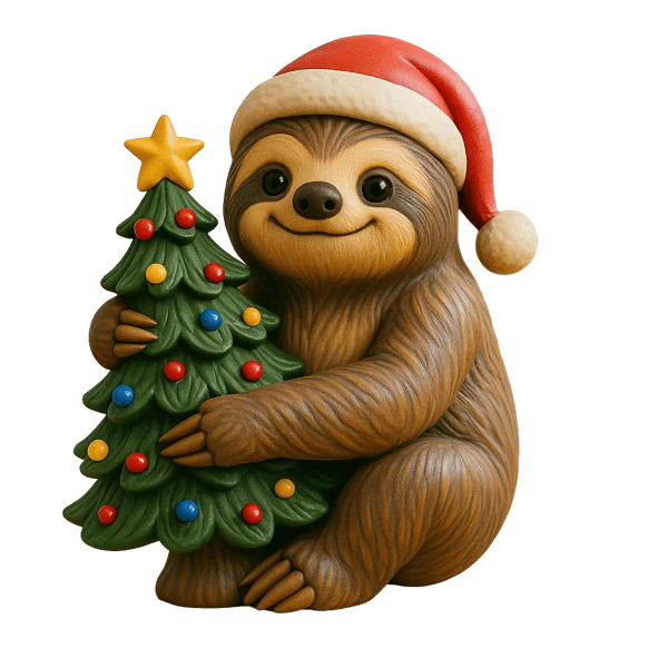 🌲Christmas Gift--Fun Sloth Advent Calendar 2025