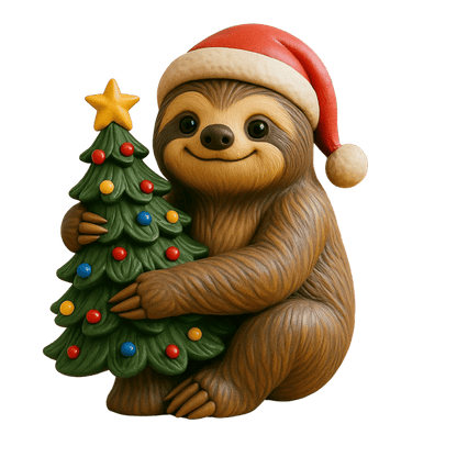 🌲Christmas Gift--Fun Sloth Advent Calendar 2025