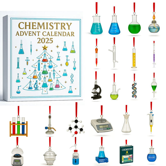 🌲Christmas Gift--2025 Chemistry Advent Calendar - A Scientific Christmas Countdown