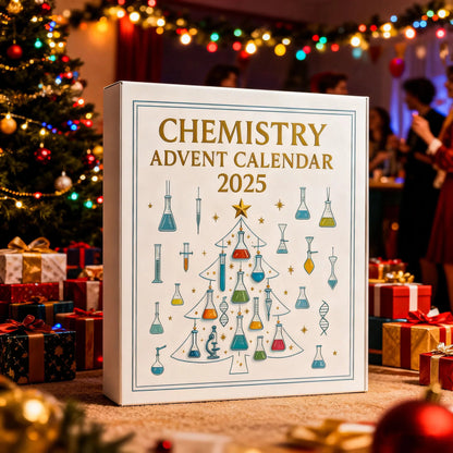 🌲Christmas Gift--2025 Chemistry Advent Calendar - A Scientific Christmas Countdown