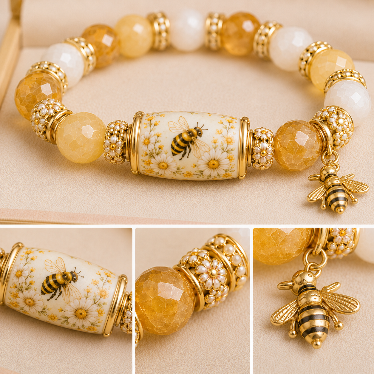🐂Wild • Gentle • Warm🌾 — Highland Garden Bracelet✨