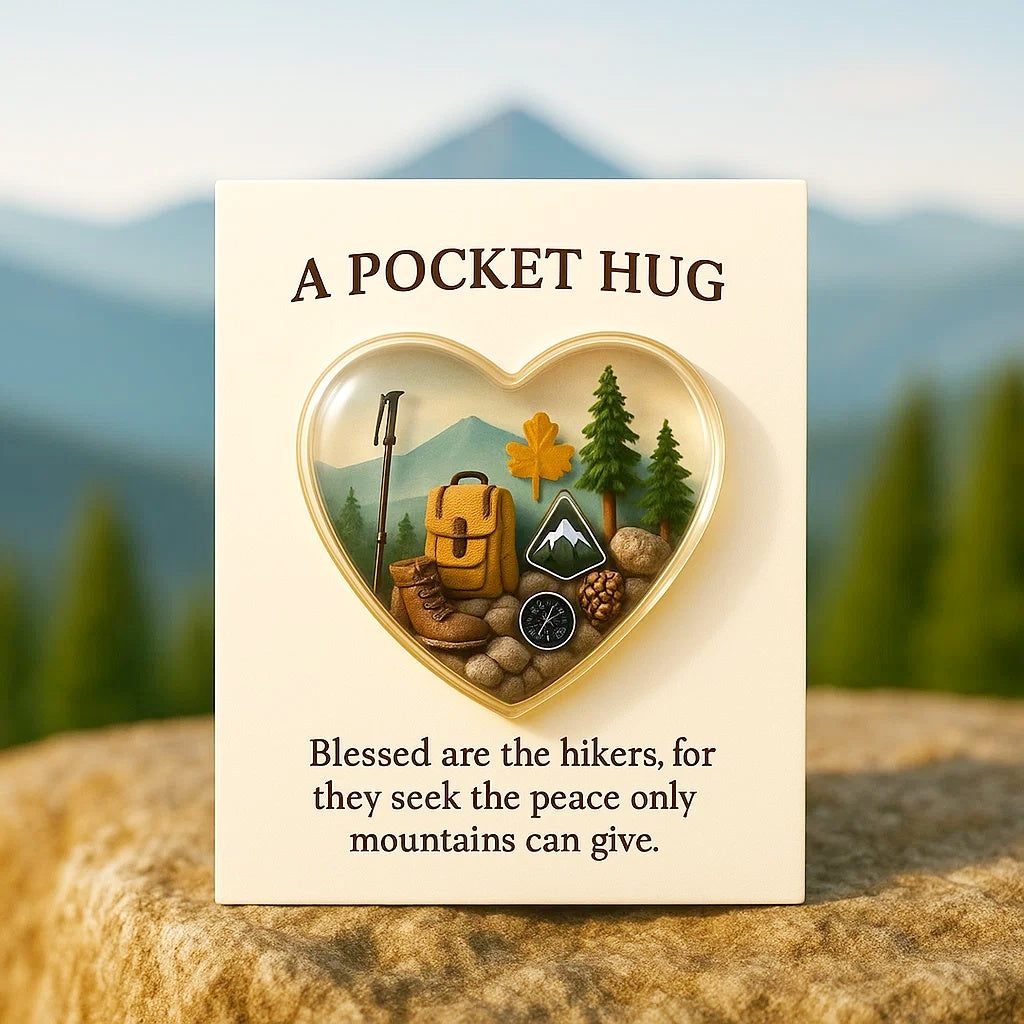 Outdoor enthusiasts: Pocket Hug with Inspirational Gift Cards 💌