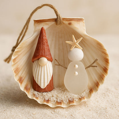 🔥 Black Friday--Coastal Seashell Ornament