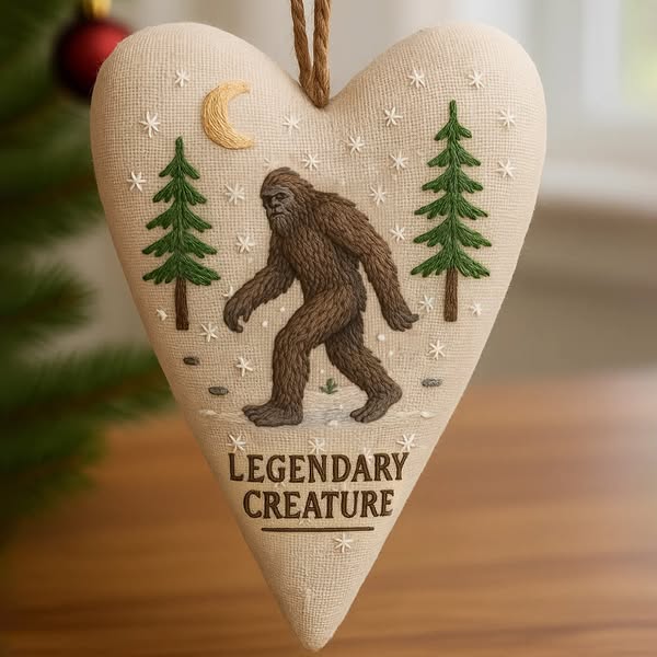 🔥 Black Friday--Bigfoot Christmas Ornament