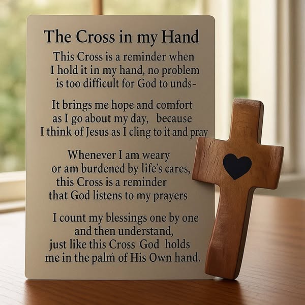 🔥 Black Friday--Wooden Comfort Cross