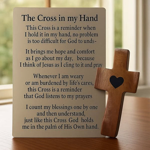 🔥 Black Friday--Wooden Comfort Cross