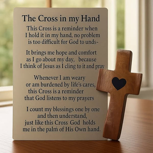 🔥 Black Friday--Wooden Comfort Cross