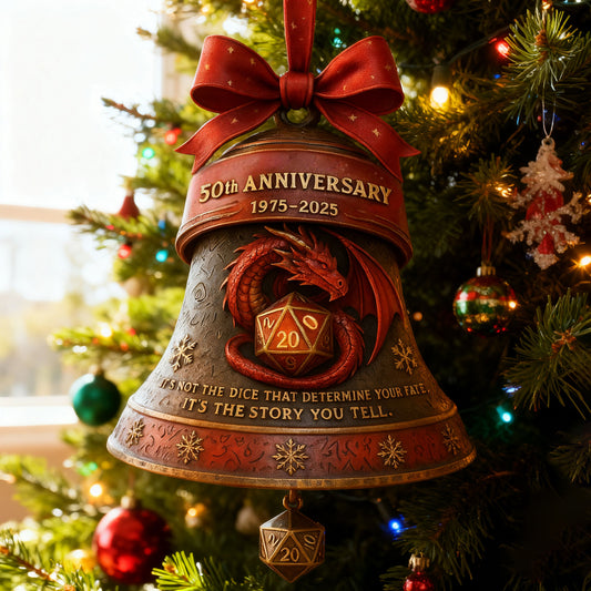 🔥 Black Friday--Dungeons & Dragons 50th Anniversary Bell Ornament