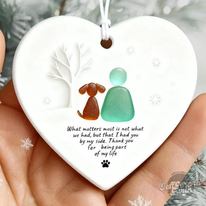 🔥 Black Friday--Dog Lover Ceramic Ornament