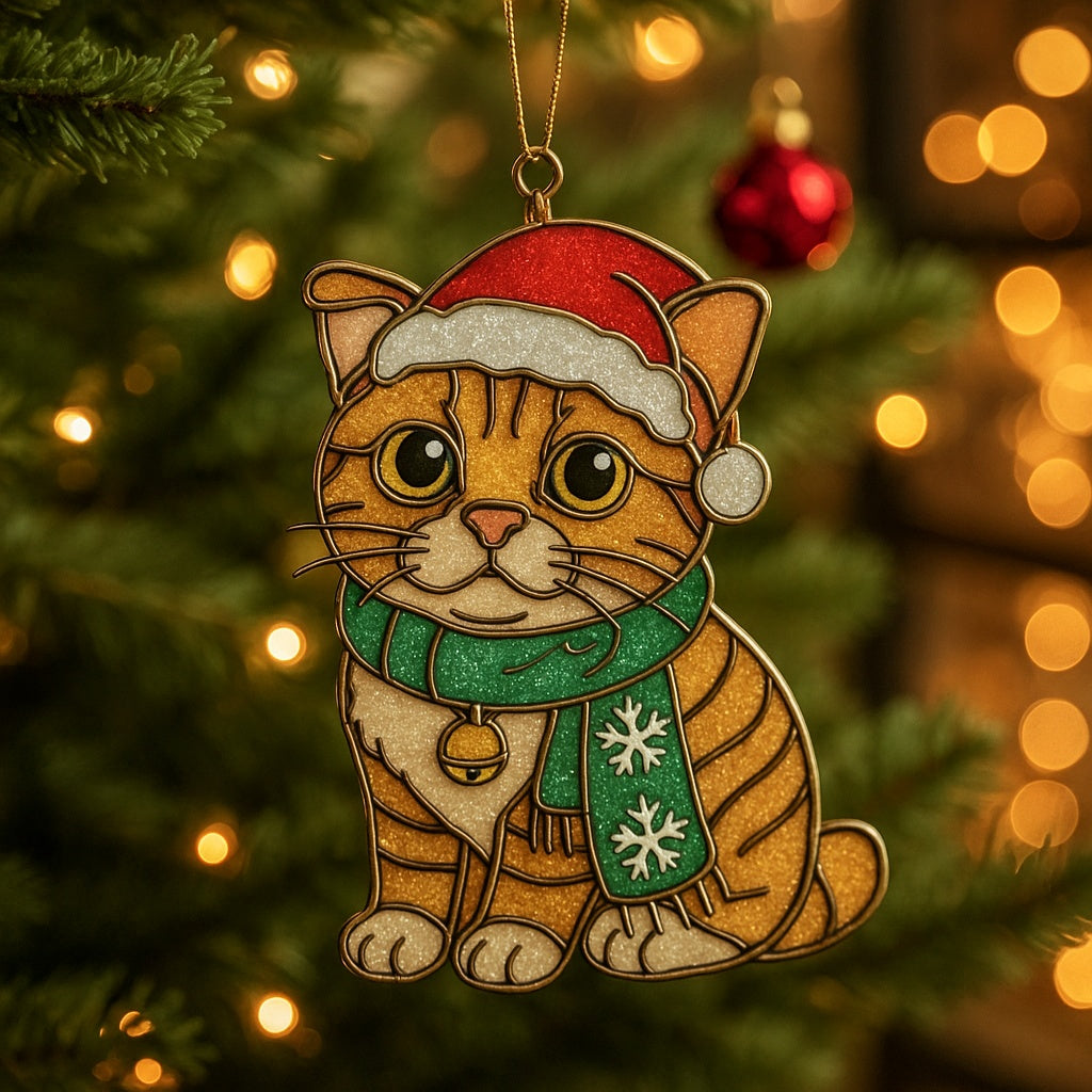 🌲Christmas Gift--Christmas Cat Ornament