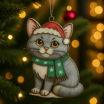🌲Christmas Gift--Christmas Cat Ornament