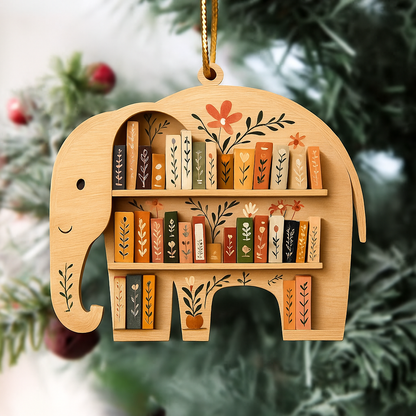 Owl Bookshelf Ornament