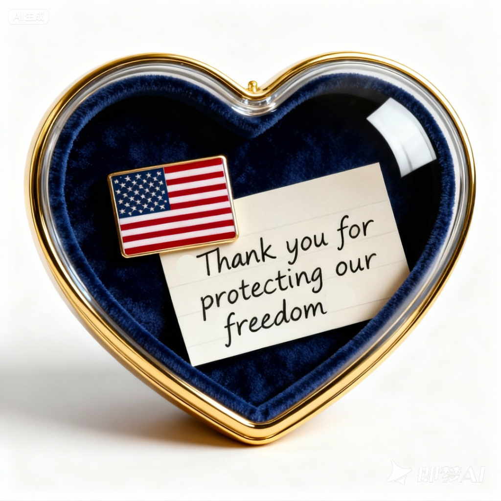 🌲Christmas Gift 50% Off--"A Pocket Hug for Our Brave Veterans" Greeting Card