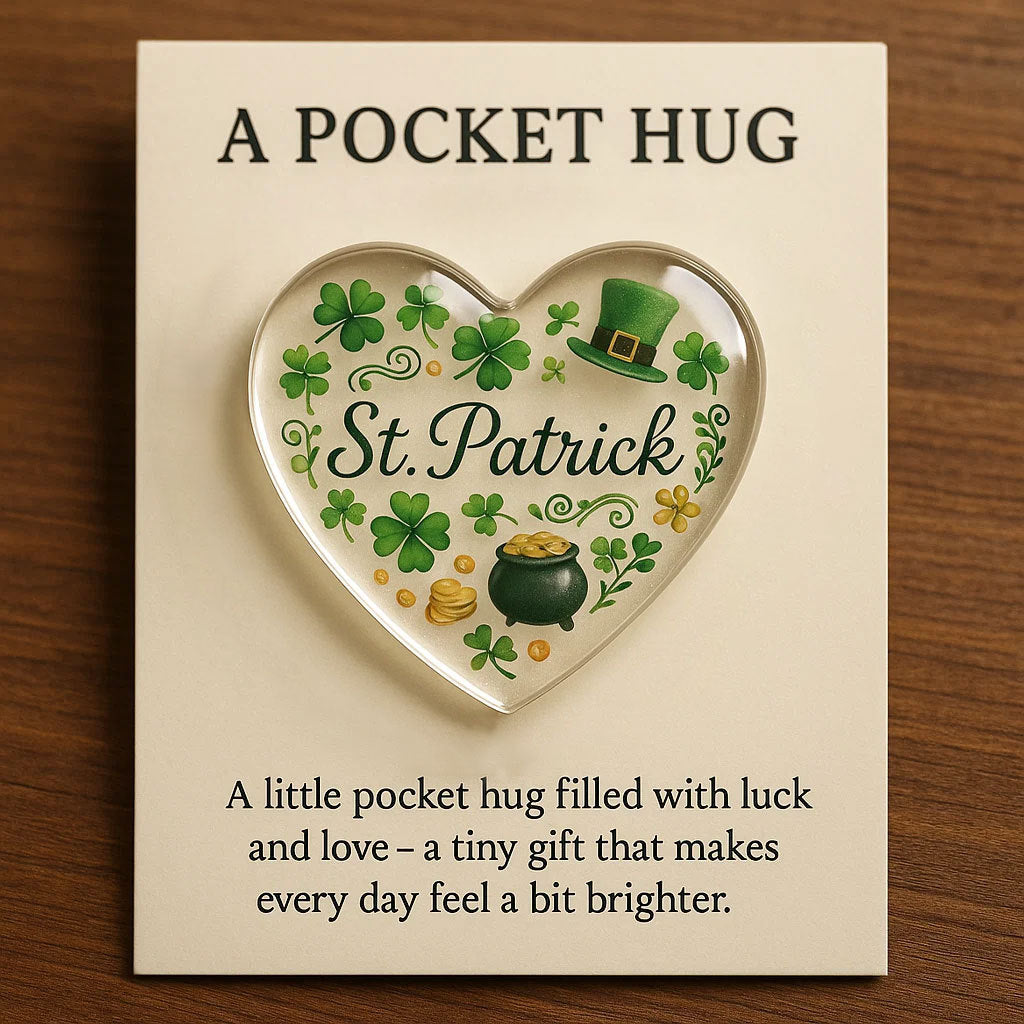 🌲Christmas Gift 50% Off--St. Patrick’s Day Pocket Hug