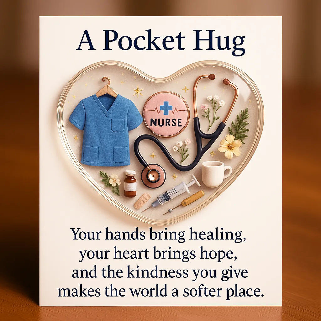 🌲Christmas Gift 50% Off--A Nurse's Pocket Hug: Carry the Thanks They Deserve